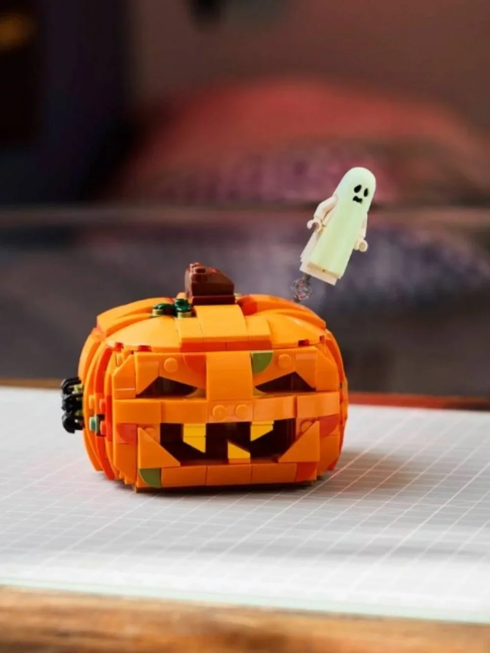 Lego 40872 Halloween Pumpkin Lantern Lights Up NIB New Sealed
